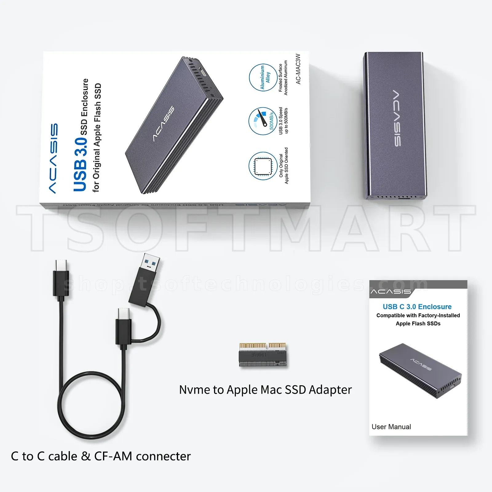 Apple Mac Ssd Enclosure Ac-Mac3E