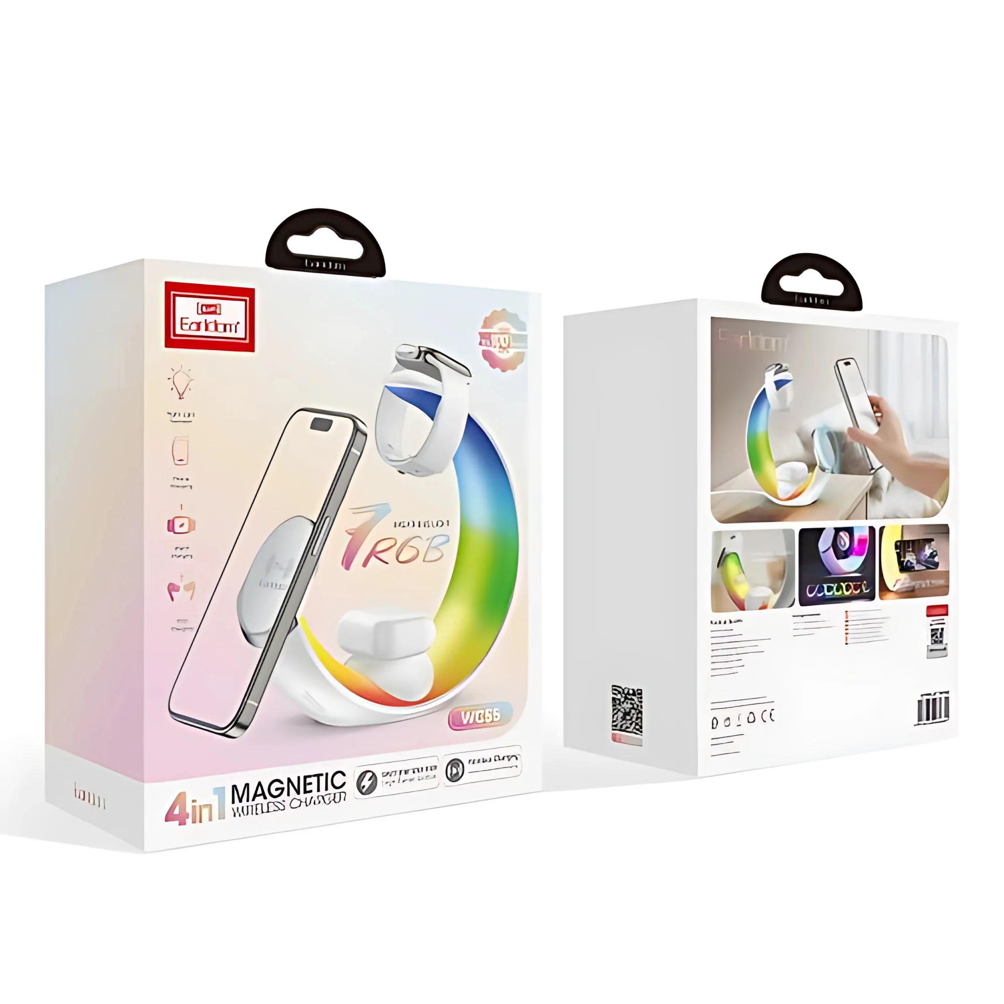 Earldom WC55 4 IN1 15W Magnetic Charger