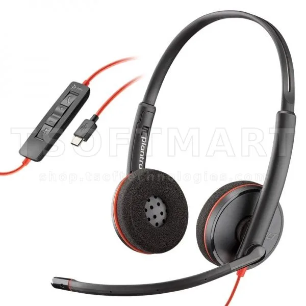 Plantronics Blackwire C3220 Usb-C Headset