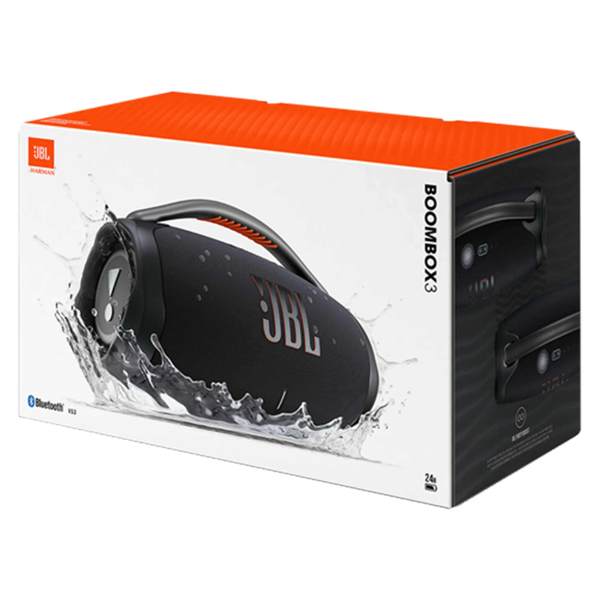 JBL Boombox 3 Portable Speaker Black