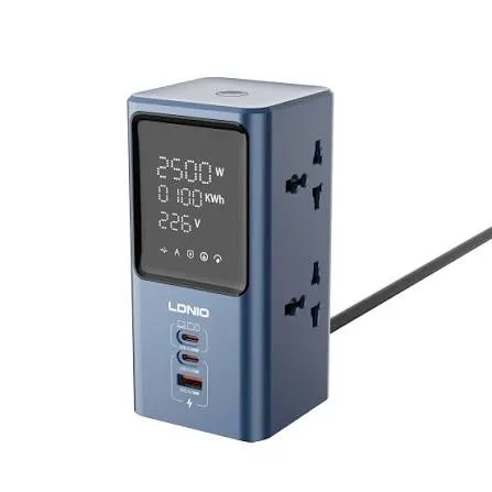 Ldnio 45W Universal Power strip desktop LED power Adapter SC2