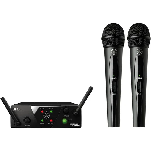 Akg Wireless Double Handle Mic