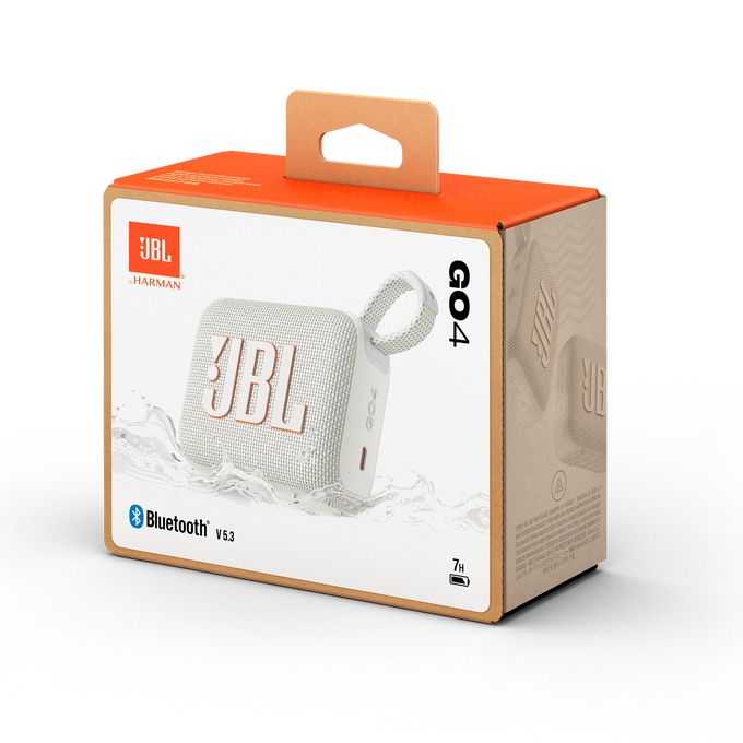 JBL Go 4 Portable Bluetooth Speaker Ash