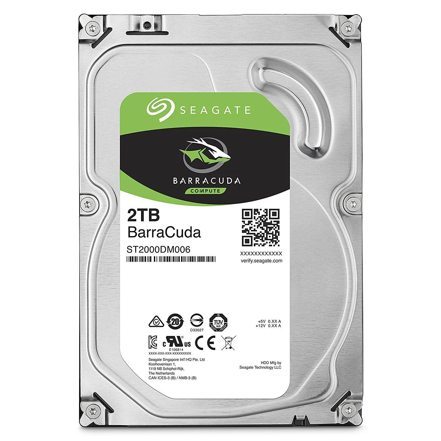 Seagate SkyHawk 2TB Internal Hard Drive Surveillance (CCTV)