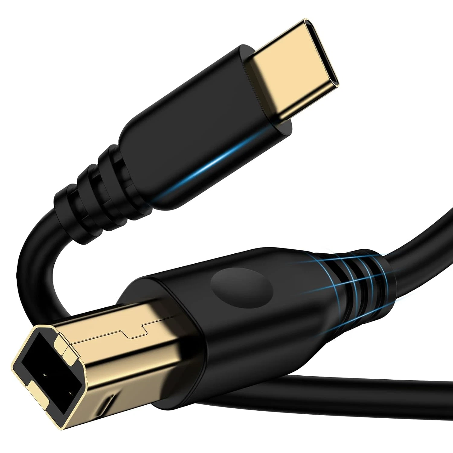 Onten Ont-UC106 USB-C to USB-B Printer Cable 3m