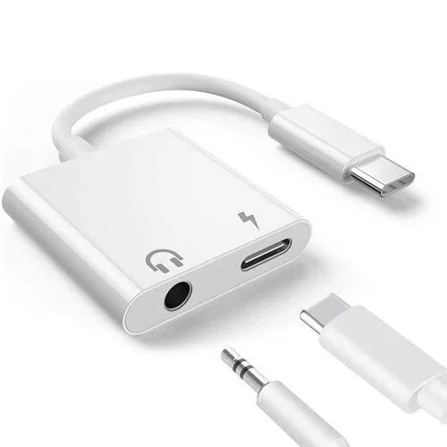 Onten Otn-253 2-in-1 USB-C Audio Adapter with QC Charging