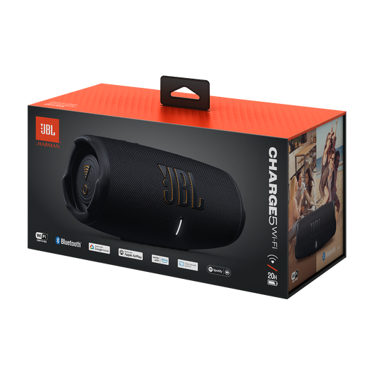 JBL Charge 5 Portable Wi-Fi Speaker- Black