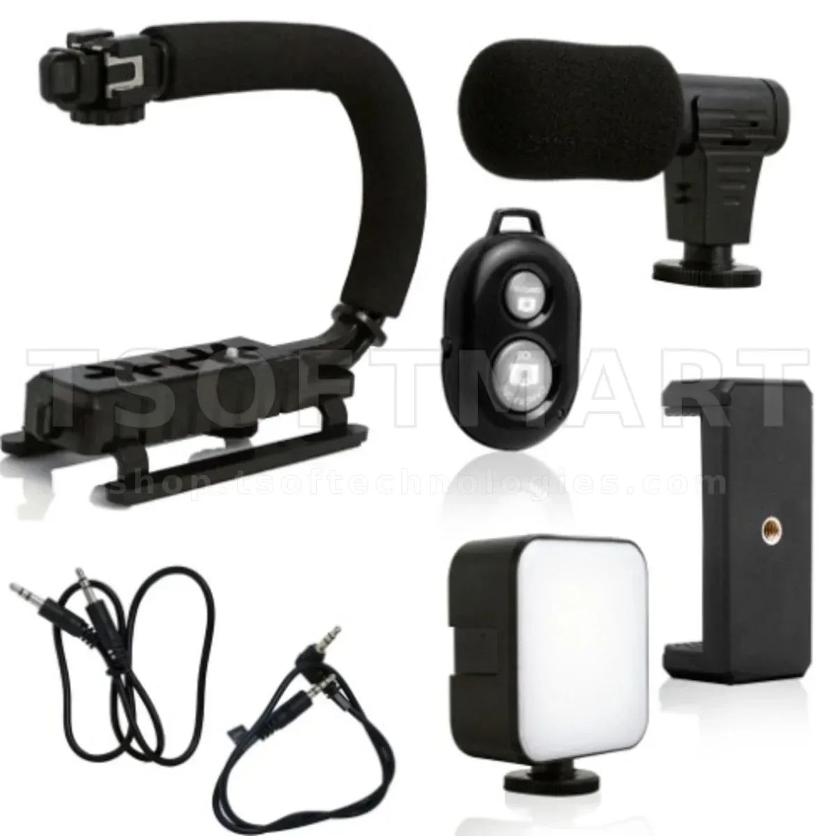 AY-49U Video Making Led Ring Selfie Light Kit
