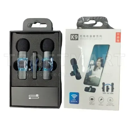 K9 2 in 1 Iphone Wireless Microphone