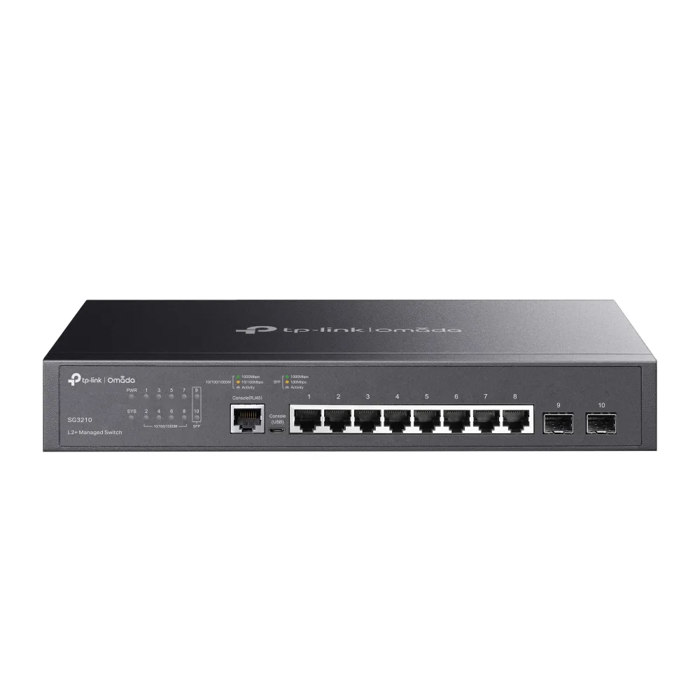 TP-Link TL-SG3210 Omada 8-Port Gigabit L2+ Managed Switch