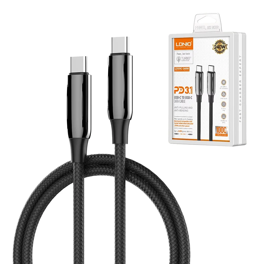 Ldnio LC921c C-C 240W Fast Charging Data Cable