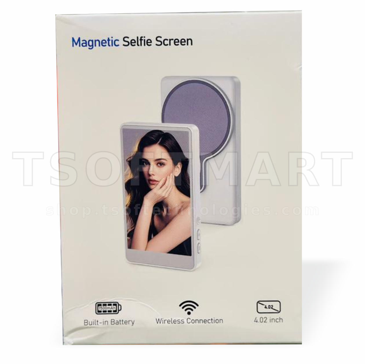 T1 Magnetic Selfie Monitor Screen White