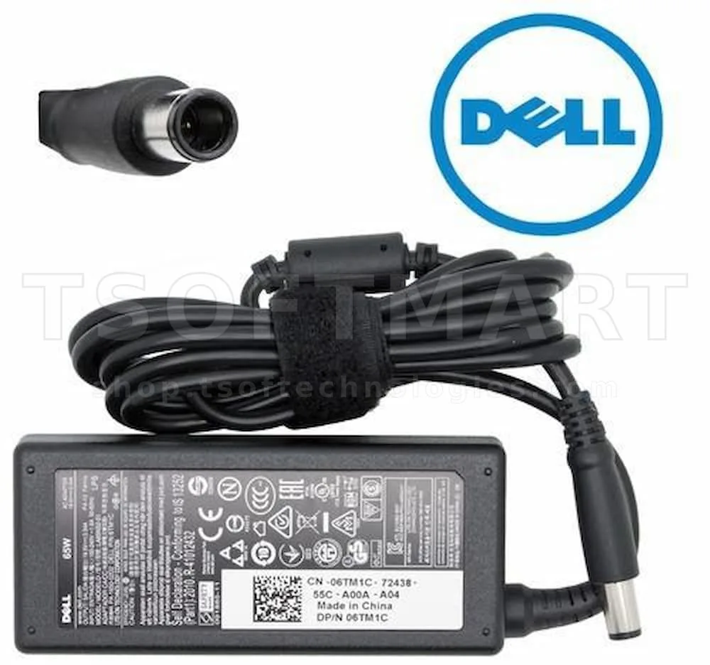 Dell 19.5V 4.62A Laptop Charger Big Pin
