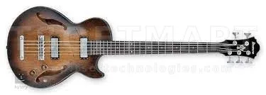 Ibanez AGBV205A-TCL Artcore Vintage Basses Series 5 String Hollow Body Bass Guitar