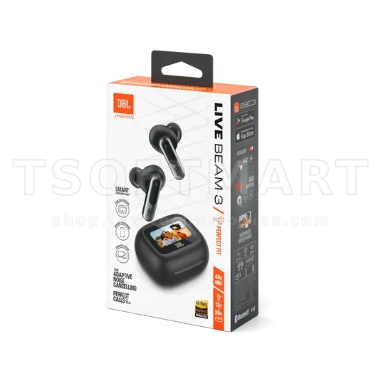 Jbl Live Beam 3 Earbuds – Black