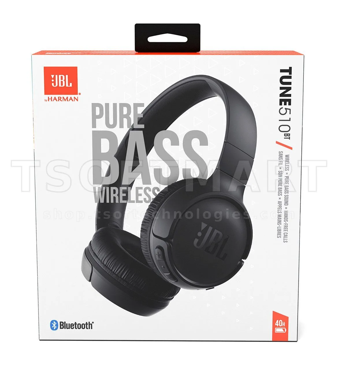 Jbl Tune 510 Bluetooth Headset Black