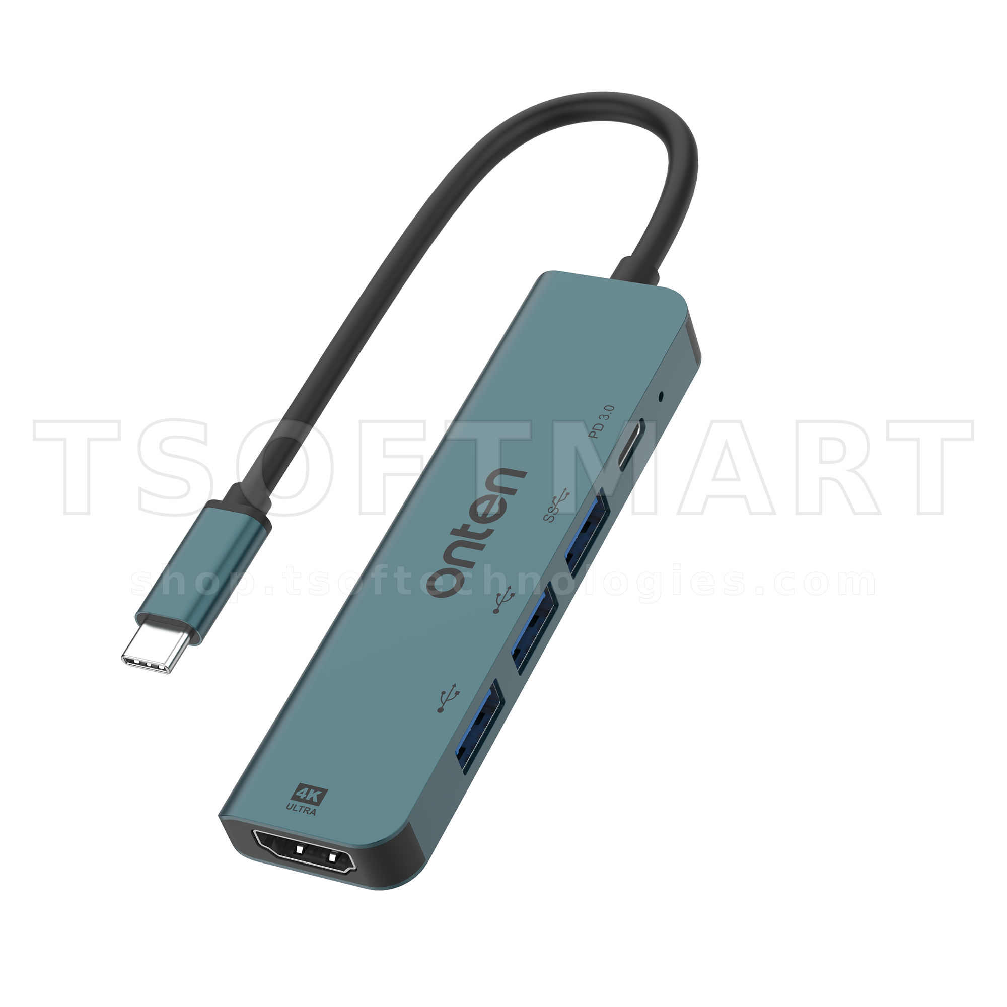 Onten Otn-UC907 Usb-C Multi-Fuction Docking Station