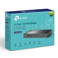 Tp-Link Tl-Sf1009P 9 Ports Desktop PoE Switch
