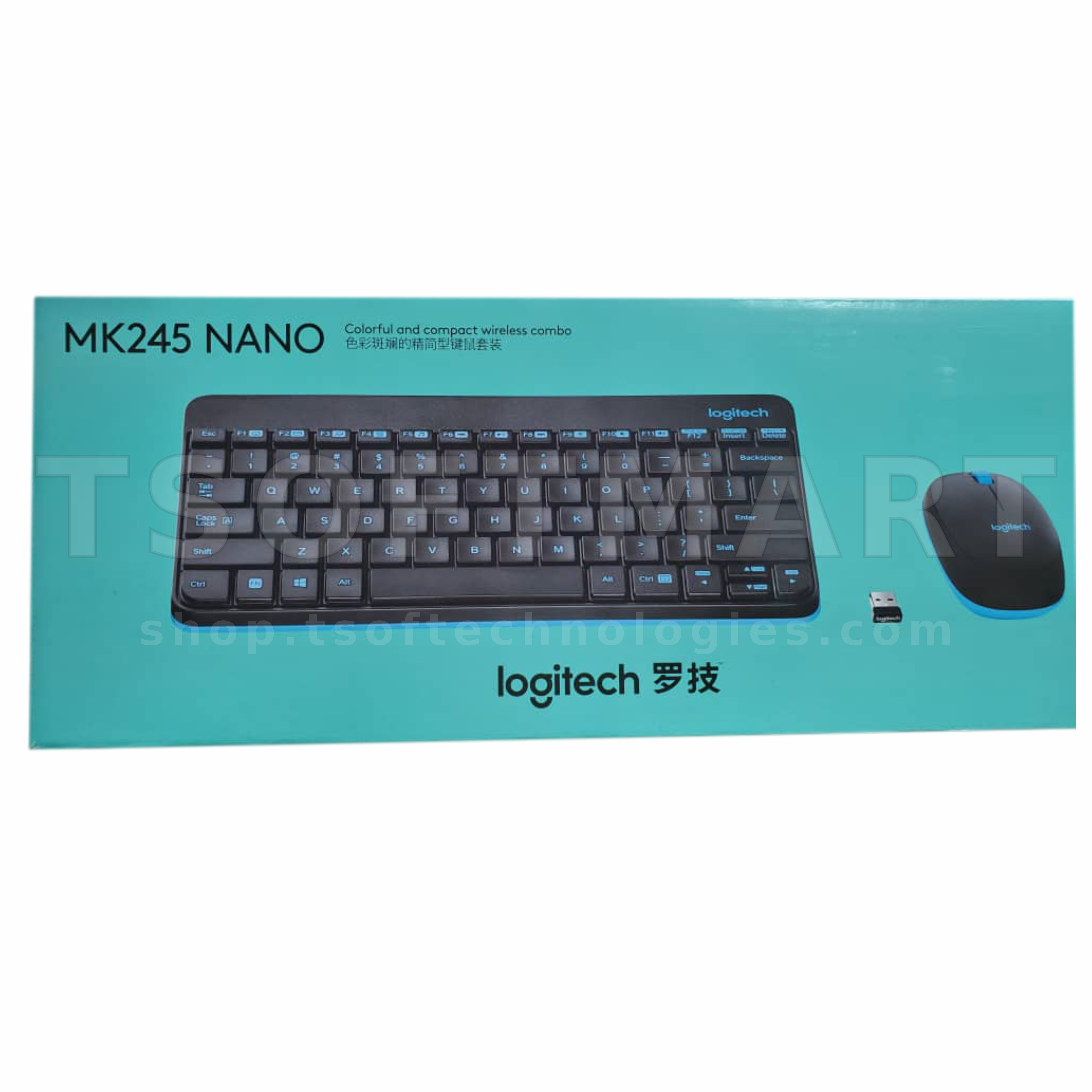 Logitech Mk245 Nano Mouse And Keyboard