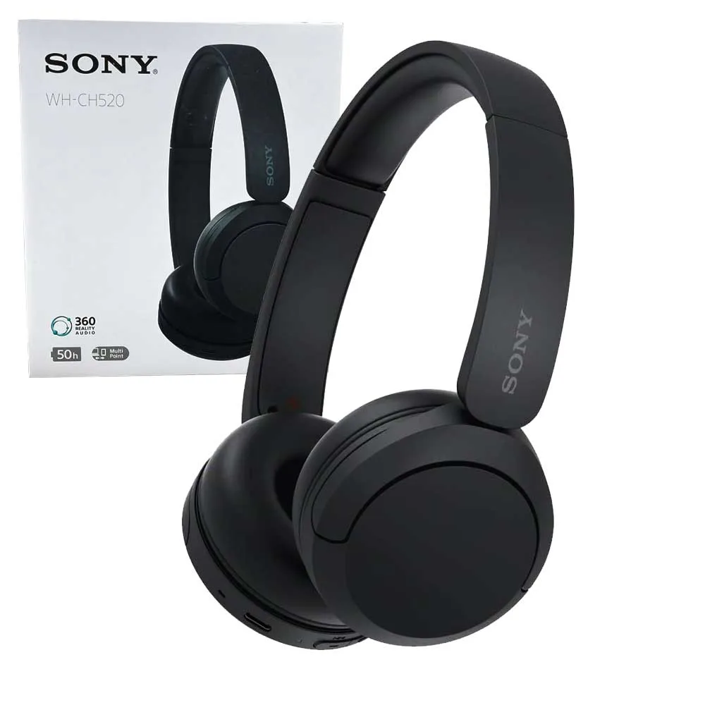Sony Wh-CH520 Wireless Headset-Black
