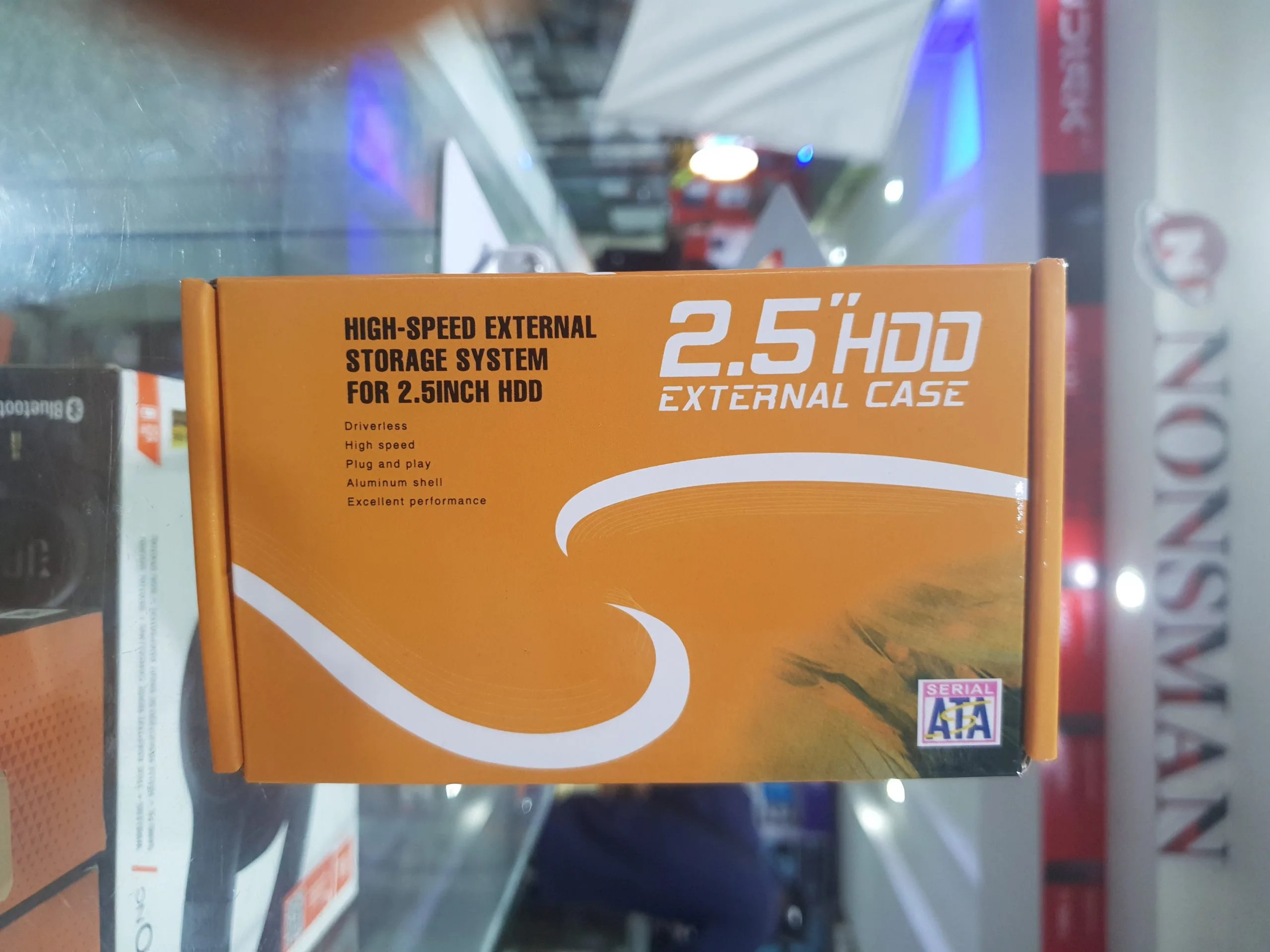 Hard Disk SATA Case 2.0 Yellow