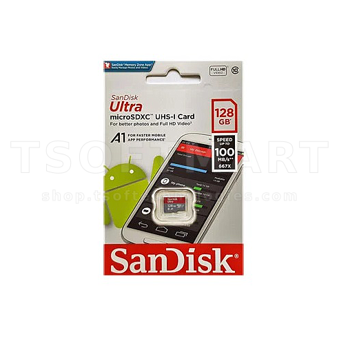 Sandisk Ultra Sdhc Card 128gb 140mb/s