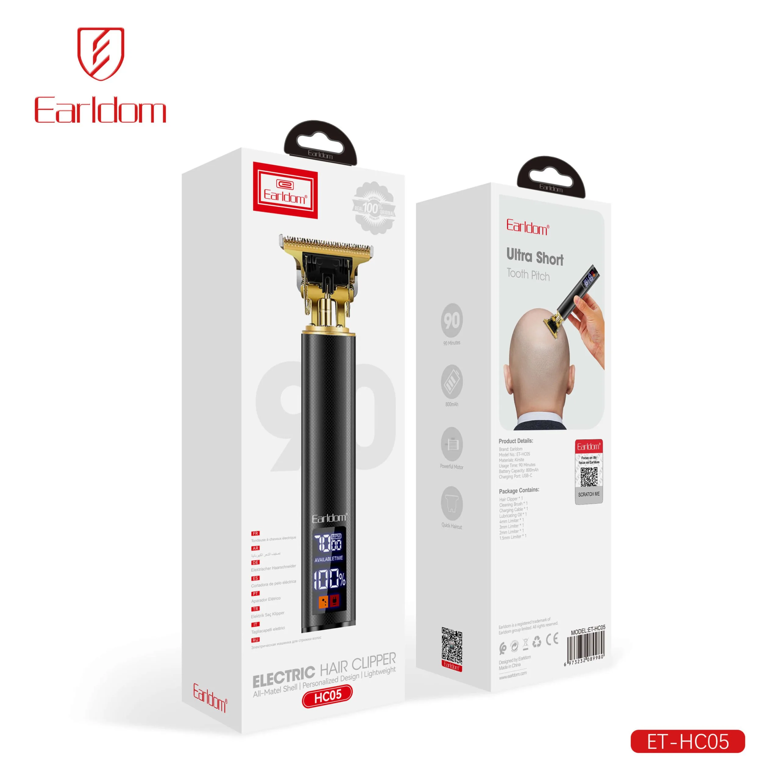 Earldom HC05 Electric Hair Clipper