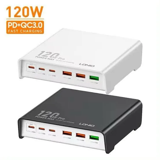 Ldnio Q605 120W GaN Fast Desktop Charger