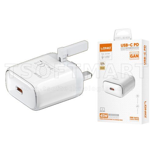 Ldnio Q1415 45w Usb-C Pd Fast Charger