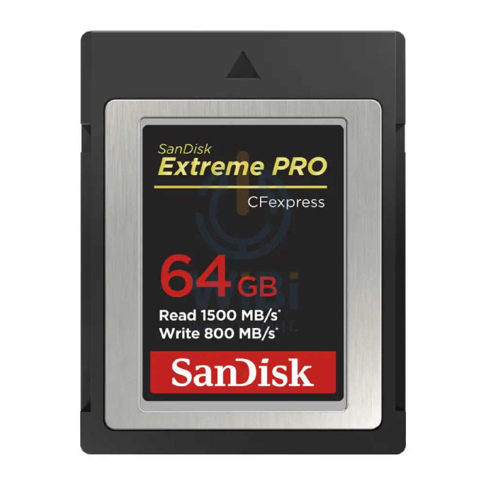 SanDisk Extreme Pro CFexpress Type B Card 64GB 1500mb/s