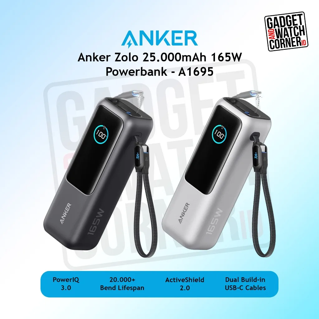 Anker A1695H11 25000MAH PD 165W PowerBank