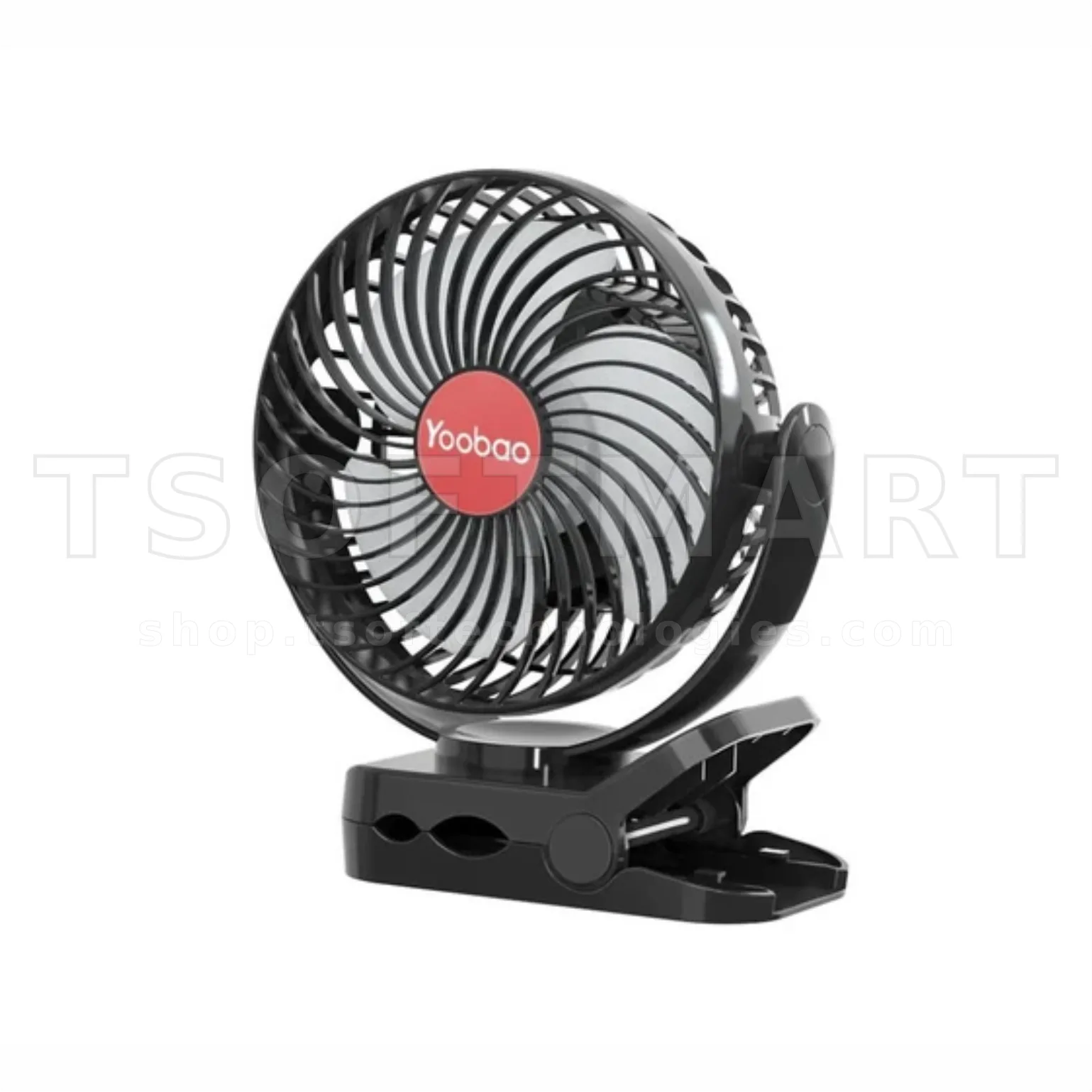 Yoobao F04/F8 Strong Wind Clip Cooling Fan + Led light