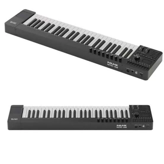 Nux Keyboard MIDI Controller Ntk 49