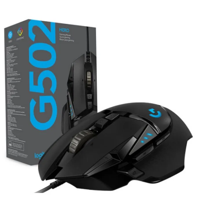Logitech G502 Hero Wired Game Mouse
