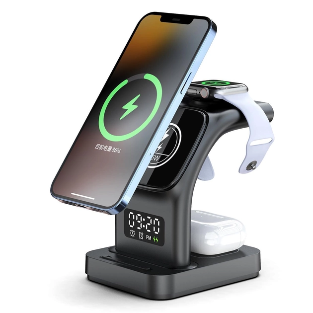 Earldom WC37 5-in-1 Magnetic Wireless Charger