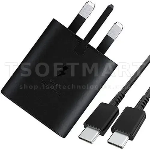Samsung 25W Usb-C Charger + Cable Ord.