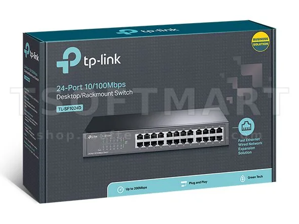 TP-Link SF1024D 24-Ports Desktop/Rackmount Switch 100Mps