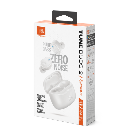 JBL Tune Buds 2 Earbuds – White