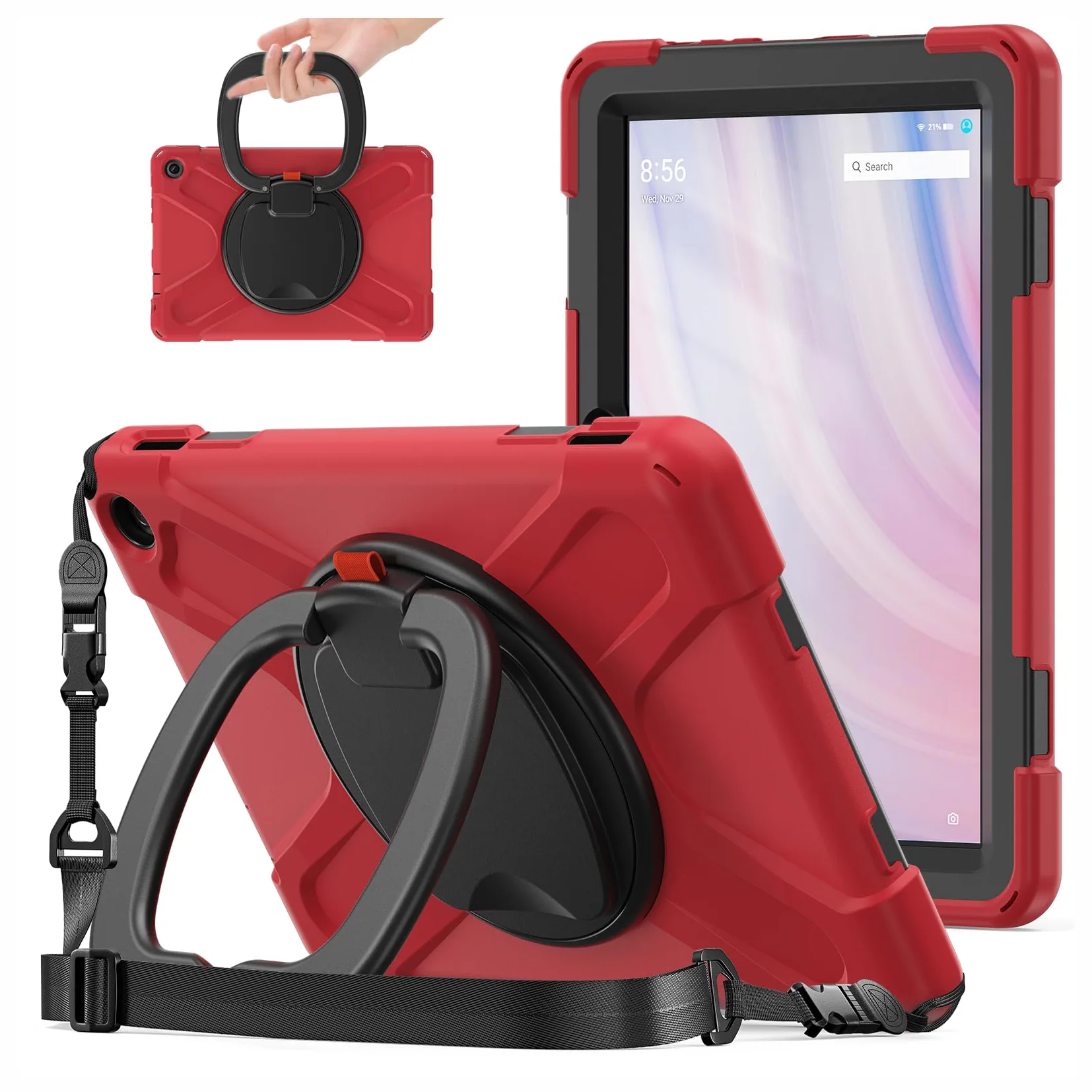 Amazon Fire HD10 Drop & Shockproof Case Red