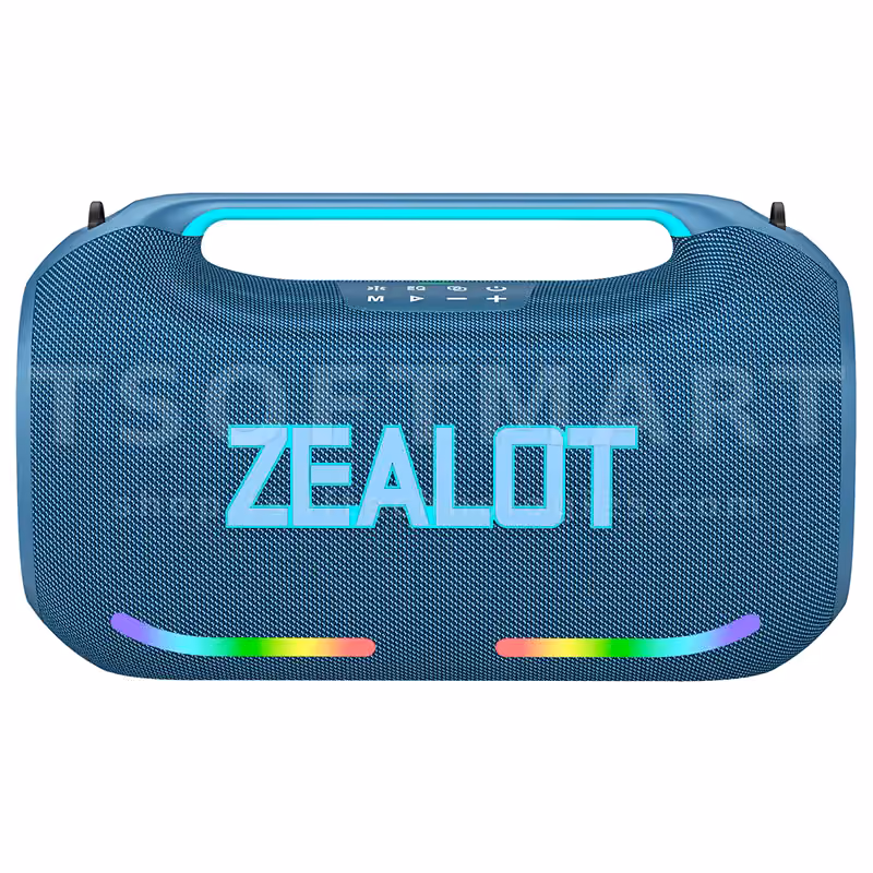 Zealot Ze41 250W Bluetooth Speaker Blue