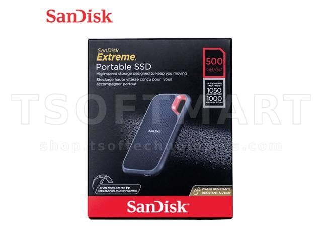Sandisk Extreme Portable SSD 500Gb SDSSDE61 1050mb/s