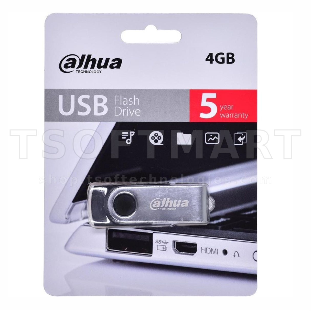 Dahua Usb 2.0 4gb Flash Drive