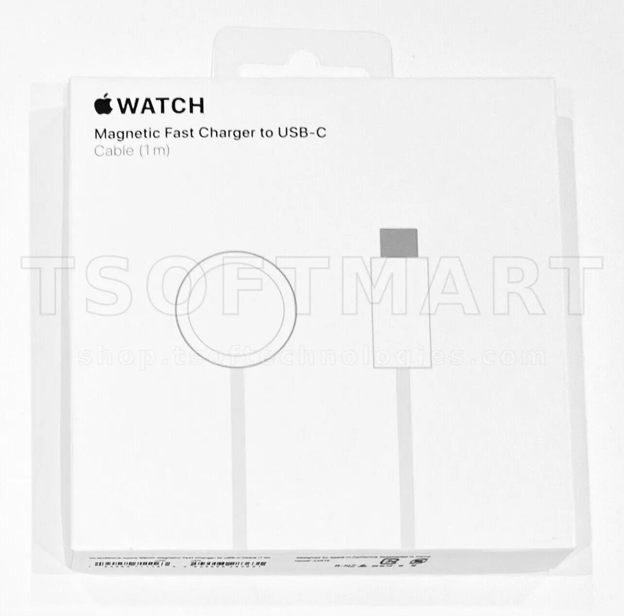 Apple 6/7 Type C Magnetic Watch Charging Cable 1m