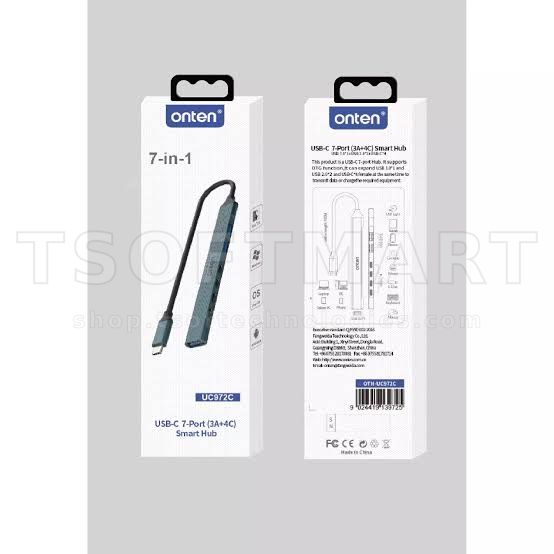 Oten Otn-UA972C Usb 7-Ports Smart Hub
