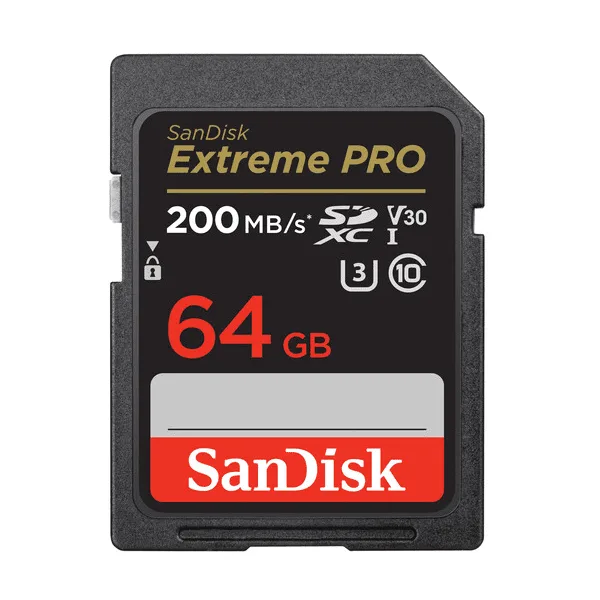 SanDisk Extreme Pro SDHC 64GB 200mb/s