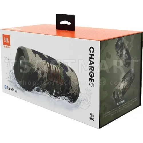 JBL Charge 5 Bluetooth Speaker Outdoor Camouflage
