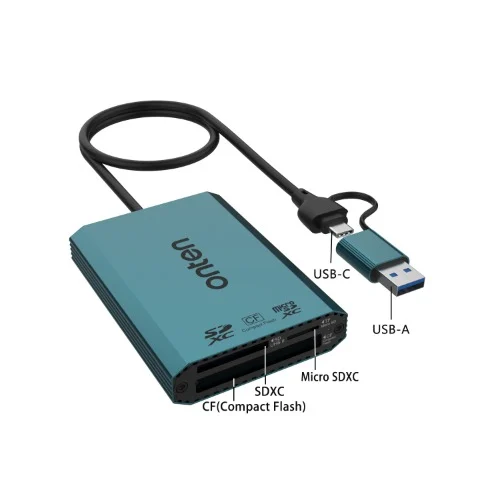 Onten OTN-P3+ 3 in 2 Compact Flash Card Reader