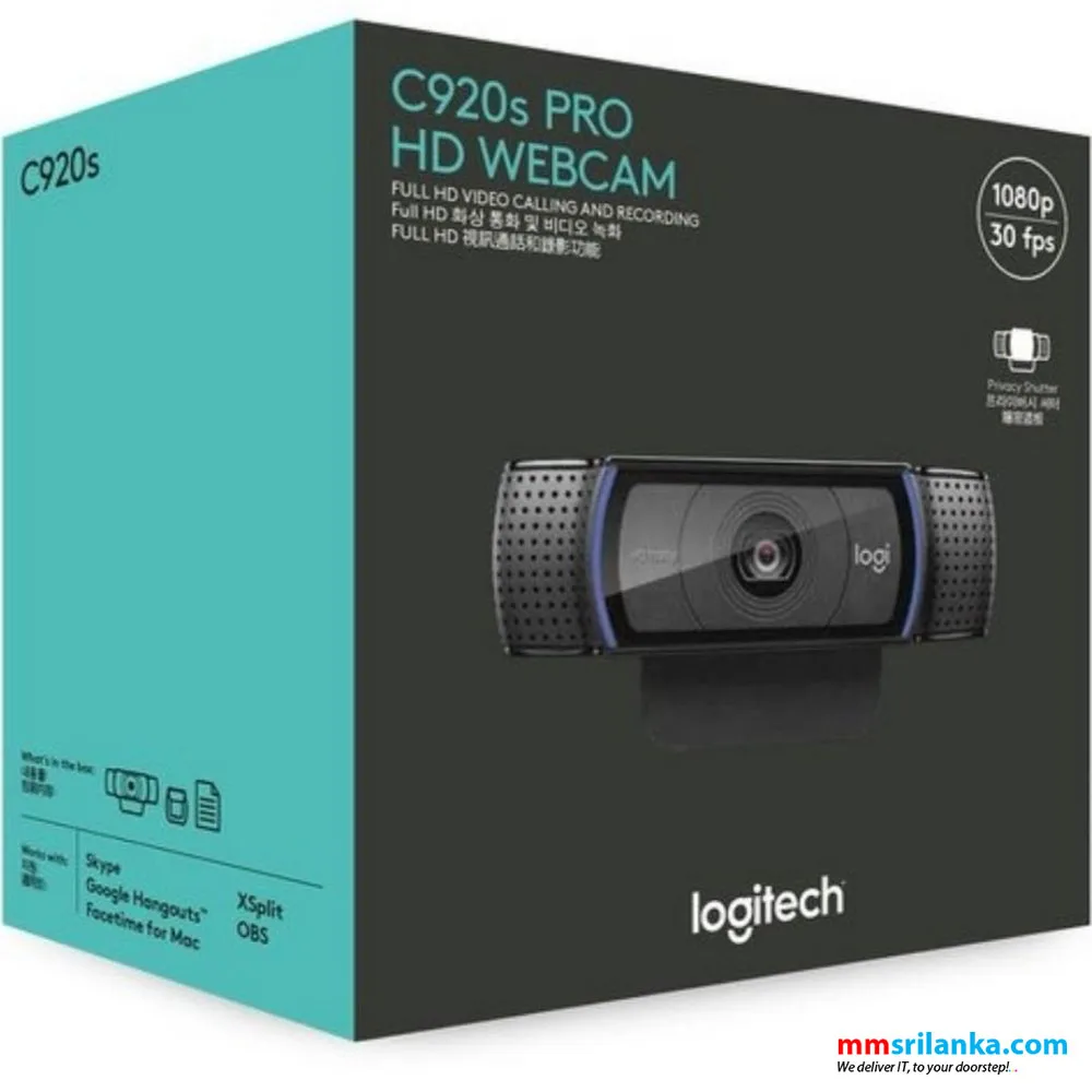 Logitech C920 HD Pro Webcam