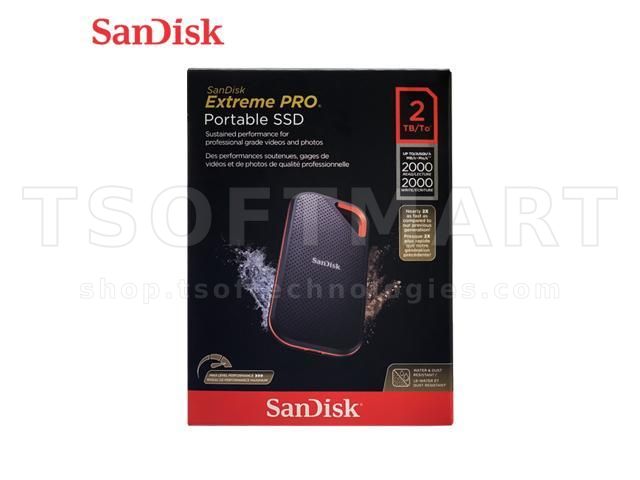 Sandisk Extreme Pro Portable SSDE81 2Tb 2000mb/s