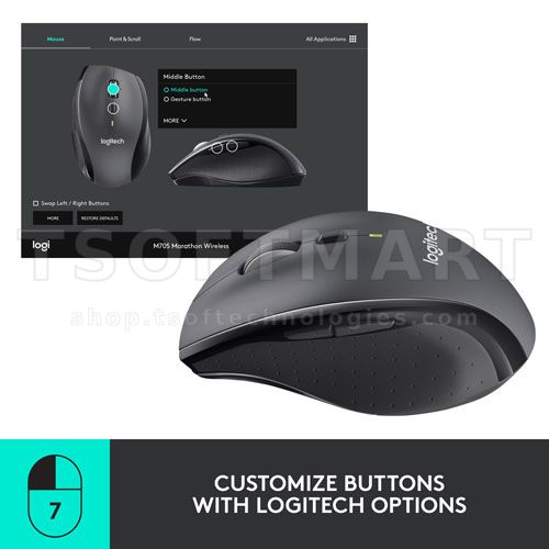 Logitech M705 Marathon Mouse Best Buy